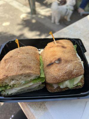 Turkey & Avocado sandwich