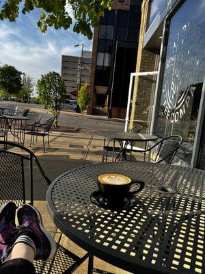 Lavender Latte on a Saturday morning