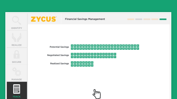 Zycus Financial Savings Management