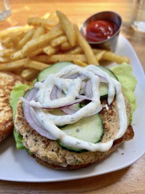 Salmon Burger