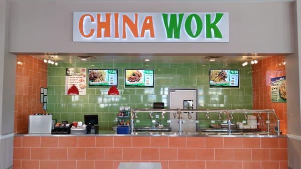 China wok store front.