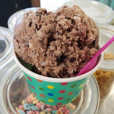 Chocolate malted crunch