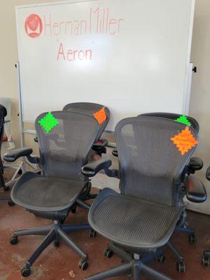 Herman Miller office chairs