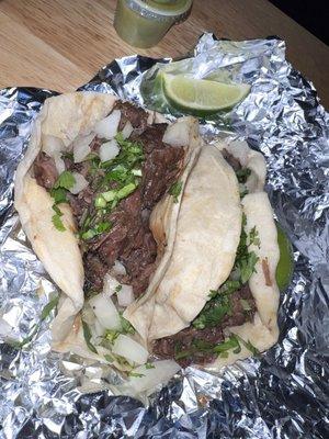 Barbacoa tacos!