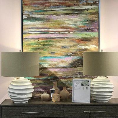 From artwork to lamps and accessories, we have almost anything you need to complete the design of a room.