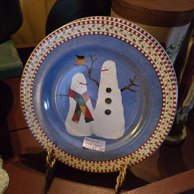 Christmas plate