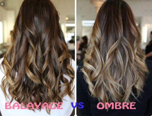 Balayage or Ombre,