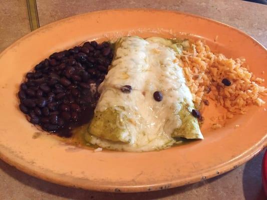 Spinach enchiladas