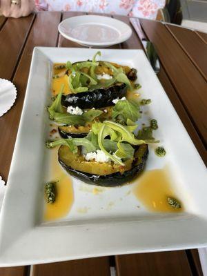 Acorn squash appetizer