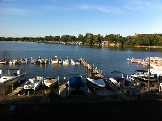 Dining Room view- overlooking Bluff Lake