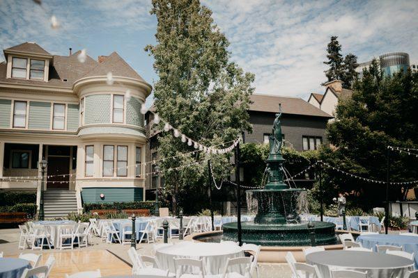 Joan and Nino Wedding on 7/7/18 at Oakland's Preservation Park.  Picture by Usman B. Photography.  Coordinated by Limelight Productions.