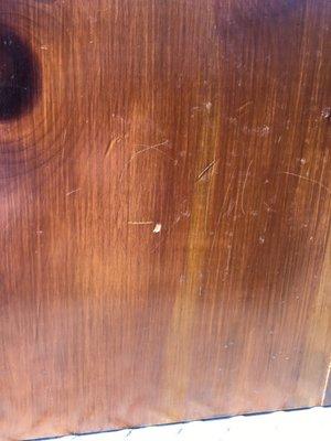 Pictures of some of our damaged furniture