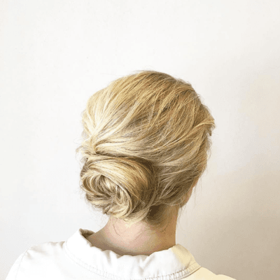 Formal hairstyle by Kristi at Juut Salonspa in St. Paul, MN.