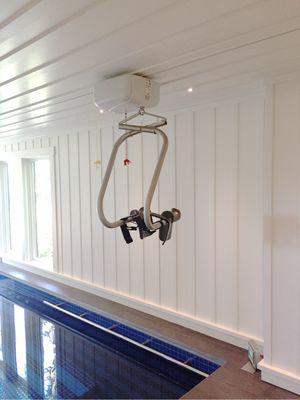 Surehands Body Support Pool Lift System