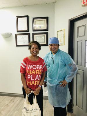 Happy Patient Virginia for Full Arch Dental Implants