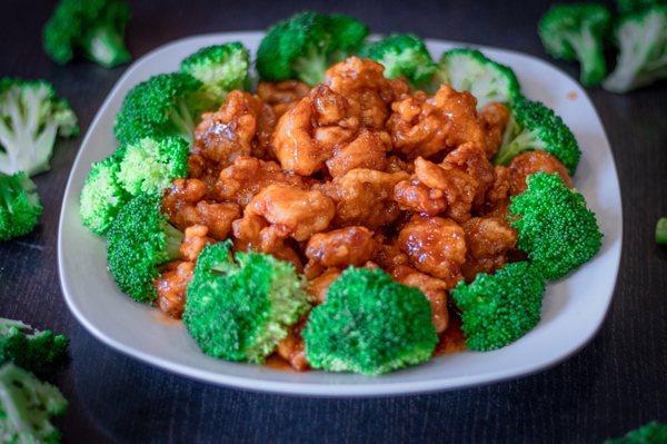 Orange chicken