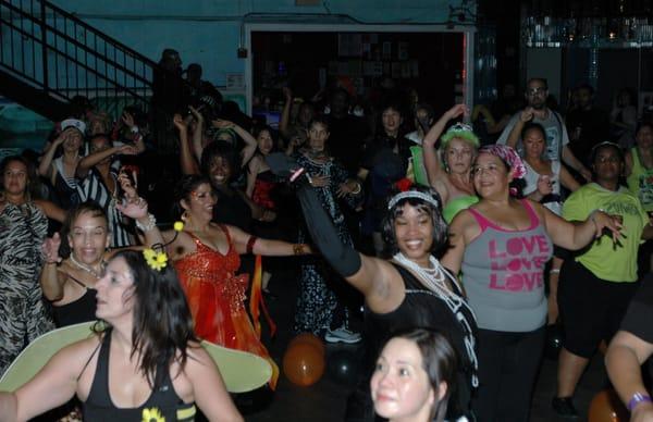 Zumba Halloween Party at CAFE COCOMO hosted by Carolina Brasil