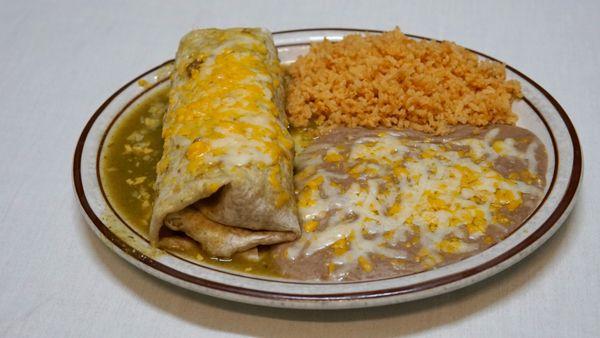 Chili Verde Burrito