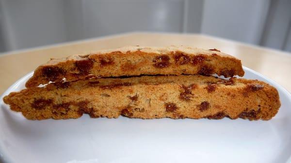 caramel biscotti