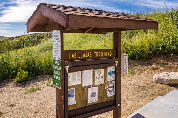 Las Llajas Trail head