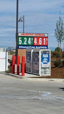 Some of the less expensive gas prices  07-05-2022