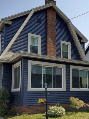 New colors available ..Vinyl Siding project