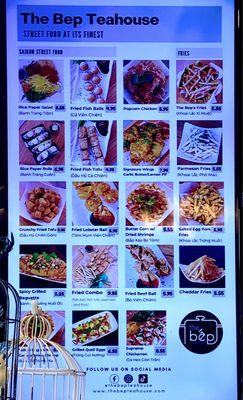 Food Menu