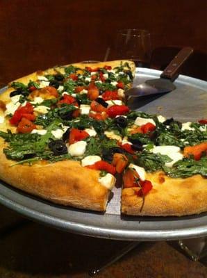 Arugula pizza, from heaven.