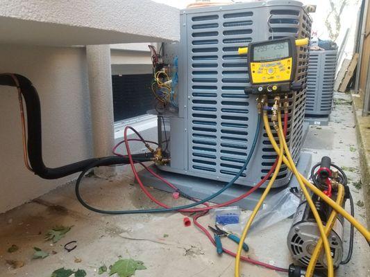 Residential Split System Installation