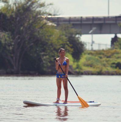 SUP on the Anacostia in SE DC