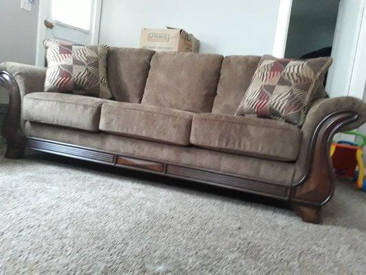 I'm in love with my new couch I bought from Tyler Holbrook, I got it at a great price! I get all of my furniture from Holbrooks now