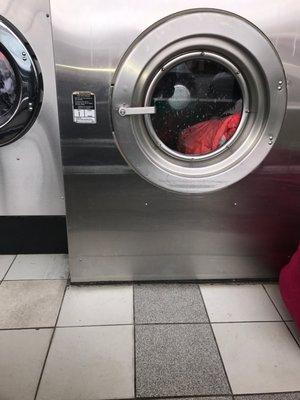 Front loading washer for my blankets.