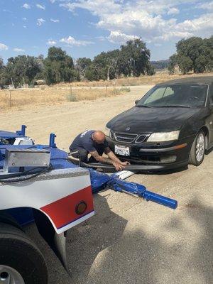 Castaic Towing Damaging my car