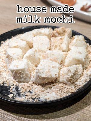 House made milk mochi