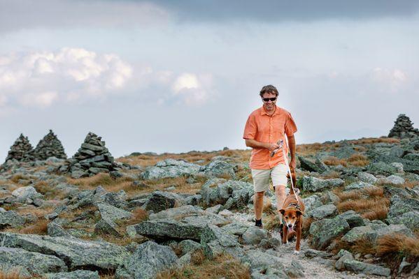 No need to leave your four legged pooch behind when visiting the White Mountains.