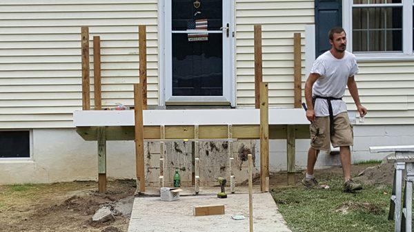 New front porch