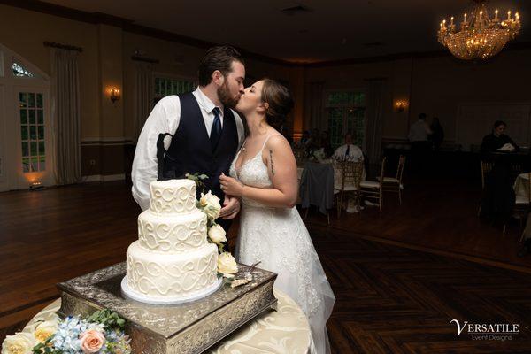 Wedding Cake, Cake Cutting, Pen Ryn Estate