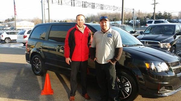 Congrats to Steve Smith on the purchase of his NEW 2014 Grand Caravan! Loyal customer for over 10 years! Thanks Steve