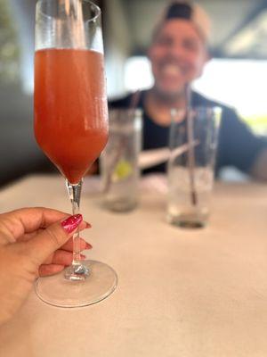 Strawberry mimosa