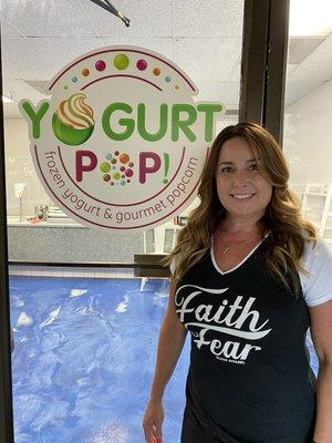 Mrs. Yogurt Pop!   Come stop by and say Hi!