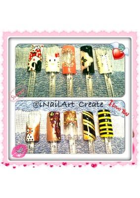 Follow our nail art gal on Instagram @iNailArt_Create!