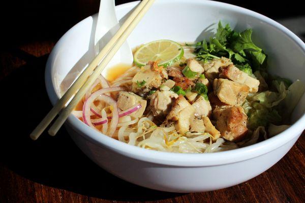 ali's pho // chicken pho with a twist