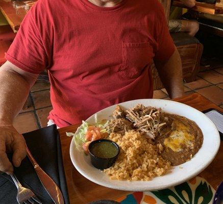 Carnitas plate