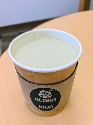 Small Hot Matcha Green Tea -$4