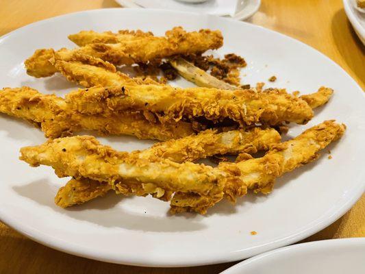 Hand breaded French Fries