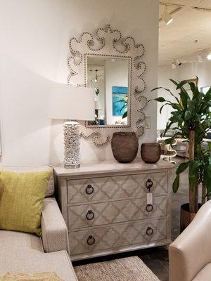 Lexington Chest of Drawers and Mirror