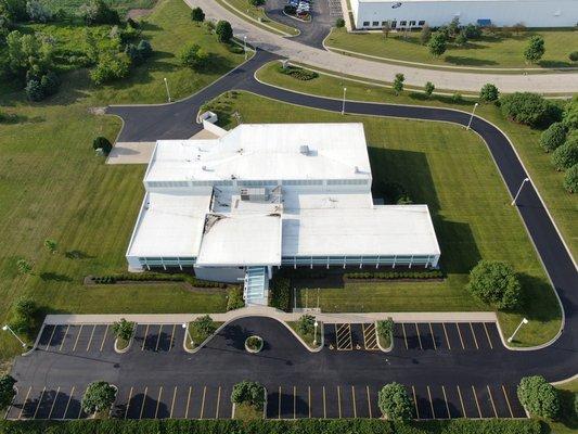 Paved New parking lot in Belvidere IL