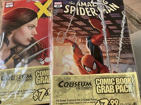 Comic Grab Packs