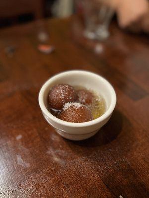 Gulab Jamun- recommend this unique sweet dessert