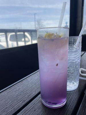 Lavender gin cocktail